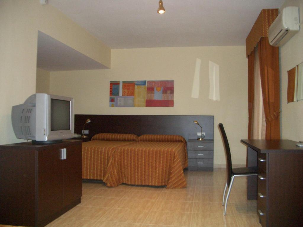 Hotel Pique Gandesa Oda fotoğraf